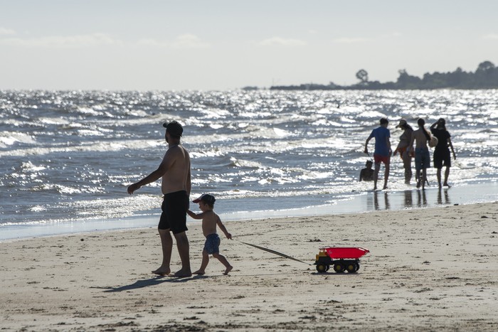 Playa de Santa Ana, Colonia (archivo, enero de 2025) · Foto: Ignacio Dotti