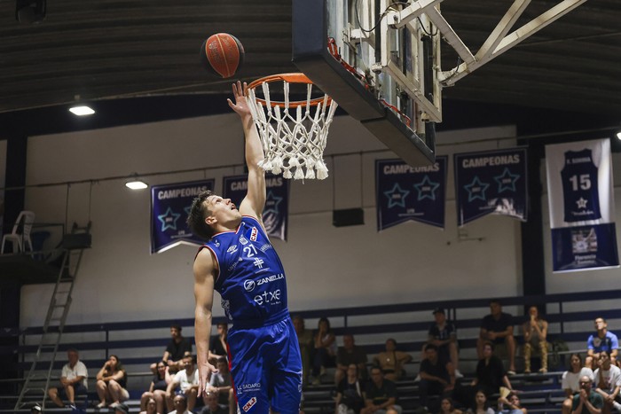 Patricio Prieto, de Nacional, durante un partido ante Malvín, el 14 de enero. · Foto: Rodrigo Viera Amaral