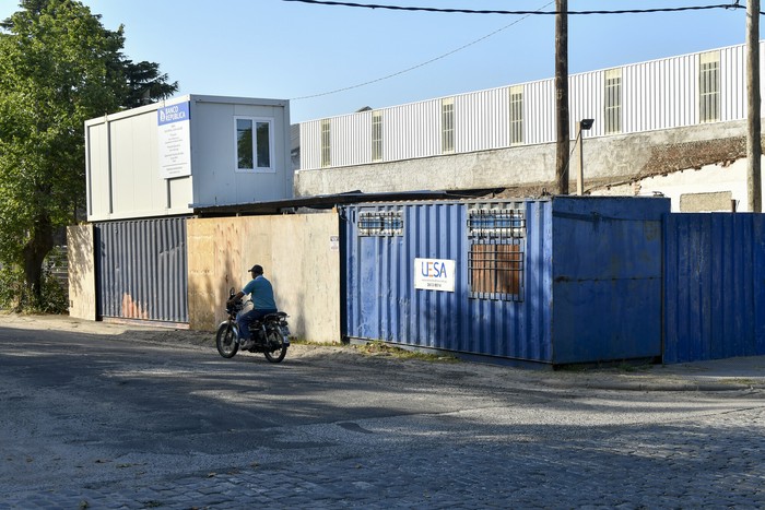 Lugar donde se instalará la nueva sede del Banco República, el 17 de enero, en Juan Lacaze. · Foto: Ignacio Dotti