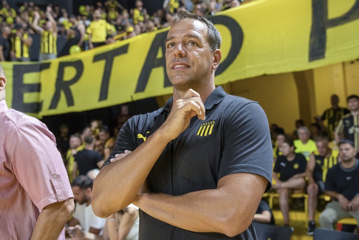 Ignacio Ruglio, presidente de Peñarol (archivo, enero de 2025). · Foto: Martín Varela Umpiérrez