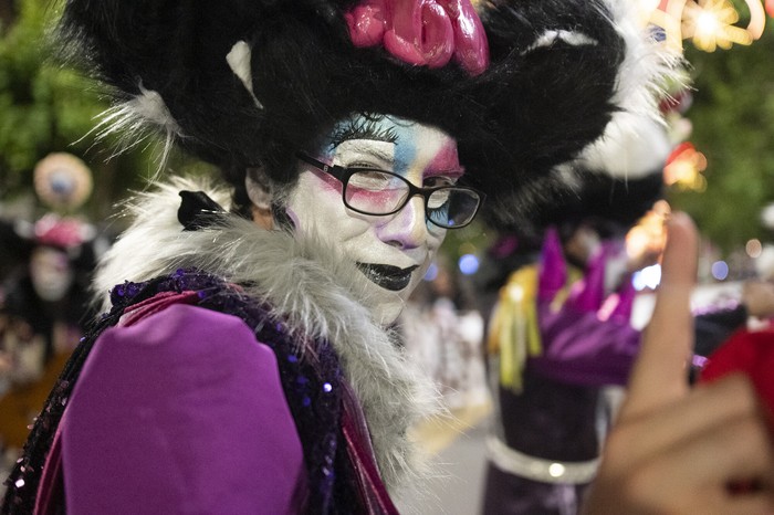 Murga La Mojigata, en el Desfile Inaugural del Carnaval (archivo, enero de 2025).