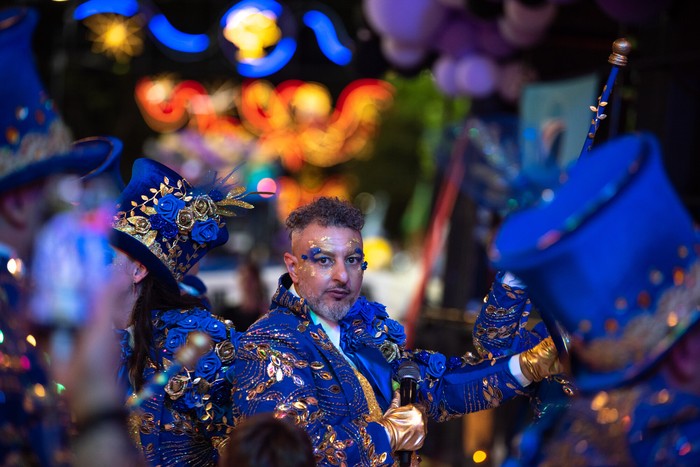 Zingaros, durante el Desfile Inaugural de Carnaval. · Foto: Gianni Schiaffarino