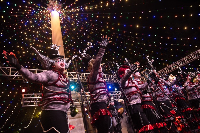 Sorda de un Oído, el 23 de enero, durante el Desfile Inaugural del Carnaval. · Foto: Gianni Schiaffarino