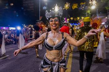Gres Asabranca, en el Desfile de Escuelas de Samba, en 18 de Julio, el 24 de enero. · Foto: Rodrigo Viera Amaral