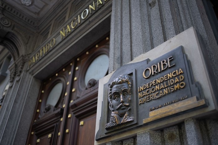 Casa del Partido Nacional, en la Ciudad Vieja de Montevideo (archivo). · Foto: Mara Quintero