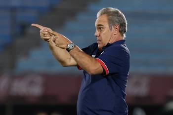 Martín Lasarte (archivo, febrero de 2025). · Foto: Rodrigo Viera Amaral