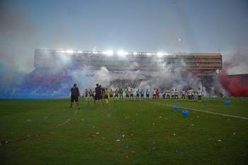 Clásico del torneo Apertura, el 9 de febrero. · Foto: Gianni Schiaffarino