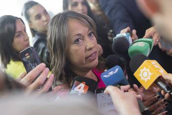 Fernanda Cardona (archivo, febrero de 2025). · Foto: Rodrigo Viera Amaral