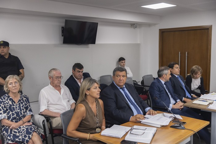 Audiencia por el caso Conexión Ganadera, el 17 de febrero. · Foto: Ernesto Ryan