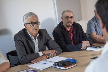 Juan Castillo y Darío Mendiondo (archivo). · Foto: Gianni Schiaffarino