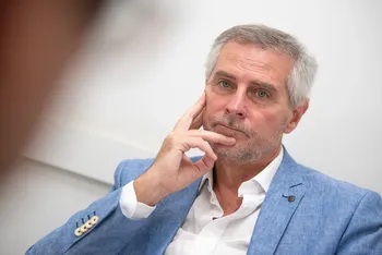 Enrique Rodríguez, fiscal del caso de Conexión Ganadera (archivo, febrero de 2025). · Foto: Gianni Schiaffarino