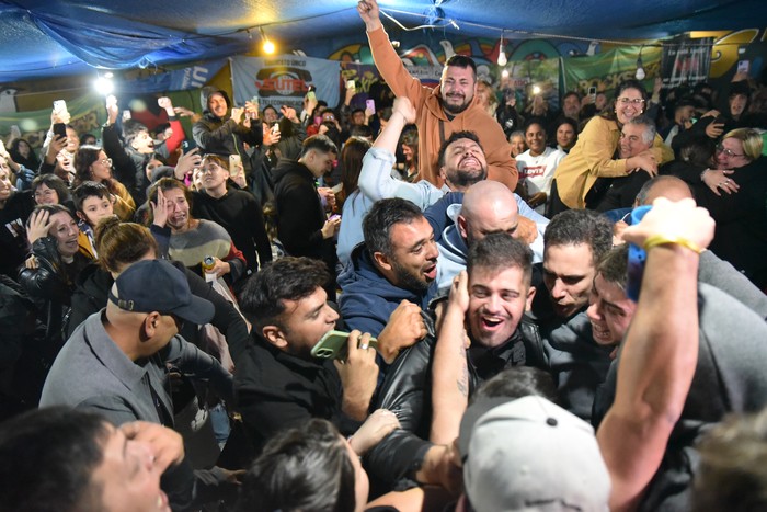 Doña Bastarda, tras conocer los resultados del Concurso de Carnaval 2025 · Foto: Martín Varela Umpiérrez