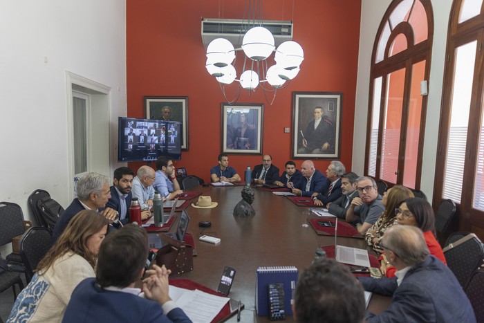 Comité Ejecutivo Nacional del Partido Colorado (archivo, marzo de 2025). · Foto: Ernesto Ryan