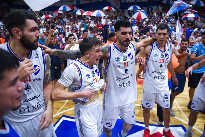 Jugadores de Nacional, luego de un partido en el Gran Parque Central (archivo, marzo de 2025). · Foto: Gianni Schiaffarino Jugadores de Nacional, luego de un partido en el Gran Parque Central (archivo, marzo de 2025). · Foto: Gianni Schiaffarino