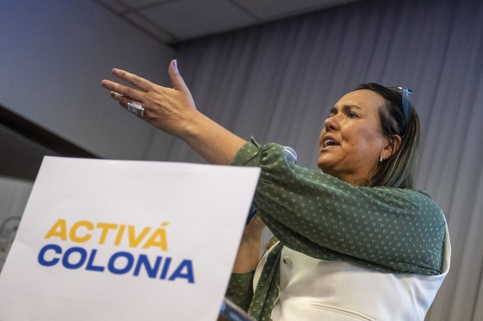 Lanzamiento de campaña de María de Lima, candidata del Partido Nacional a la Intendencia de Colonia,  en el Hotel El Mirador. · Foto: Ignacio Dotti