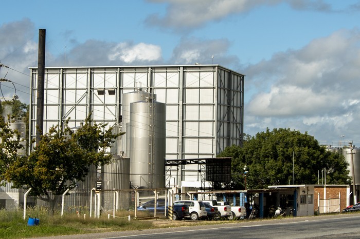 Planta de Lactalis en Cardona. (archivo, marzo de 2025) · Foto: Ignacio Dotti