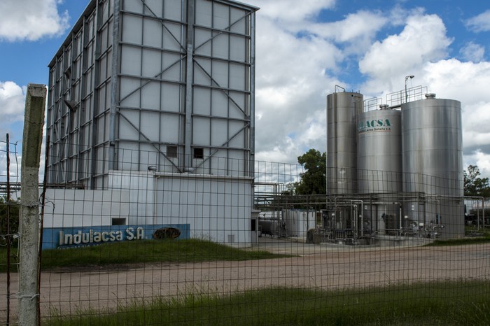 Planta de Lactalis en Cardona (archivo, marzo). · Foto: Ignacio Dotti
