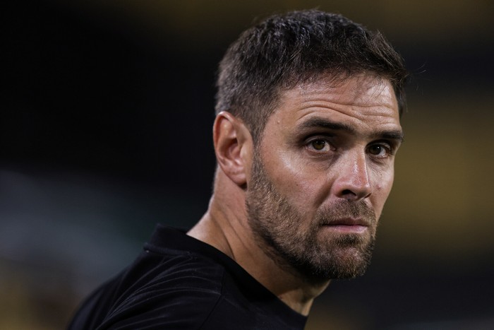 Joaquín Papa, durante el partido ante Peñarol, el 20 de marzo en el estadio Campeón del Siglo. · Foto: Rodrigo Viera Amaral