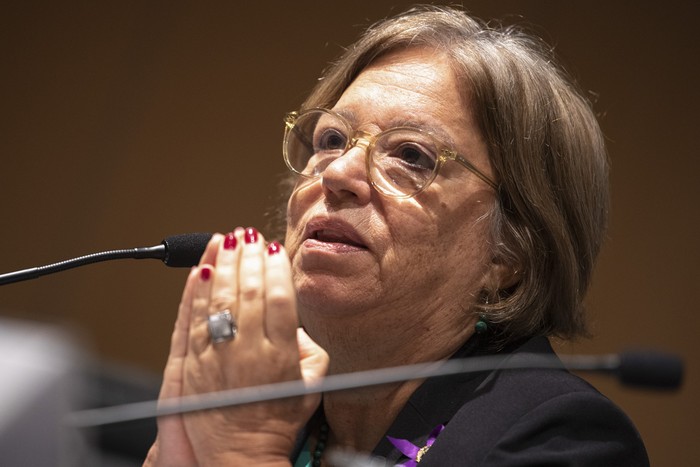 Mónica Xavier. (archivo, marzo de 2025) · Foto: Gianni Schiaffarino