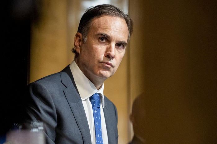 El presidente del Banco Central del Uruguay, Guillermo Tolosa (archivo, marzo de 2025). · Foto: Alessandro Maradei