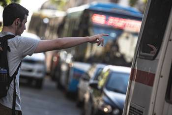 Centro de Montevideo (archivo, marzo de 2025). · Foto: Gianni Schiaffarino