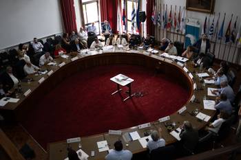 Congreso de Intendentes (archivo, marzo de 2023). · Foto: Mara Quintero