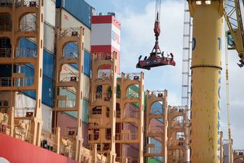 Puerto de Montevideo (archivo, abril de 2025). · Foto: Gianni Schiaffarino