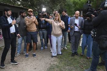 Cecilia Cairo, el martes 15 de abril en su casa. · Foto: Alessandro Maradei