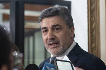 Williams García en el Ministerio del Interior (archivo, abril de 2025). · Foto: Alessandro Maradei