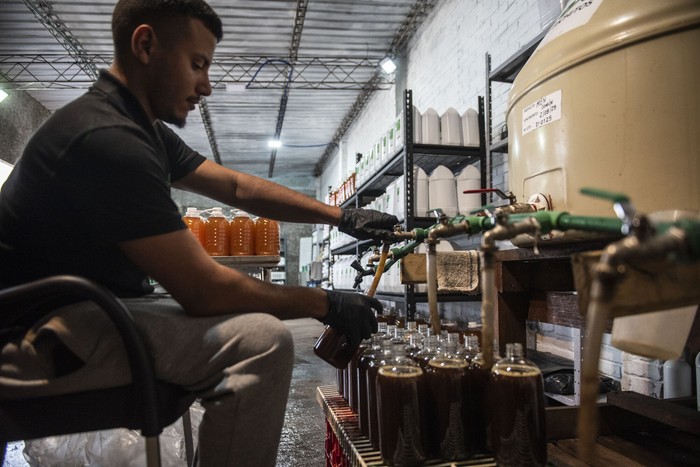 Cooperativa de trabajo Entrebichitos, en Pando. · Foto: Diego Vila