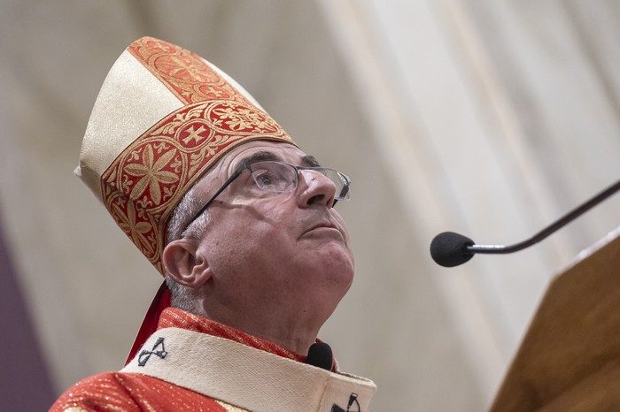 El cardenal Daniel Sturla. (archivo, abril de 2025) · Foto: Rodrigo Viera Amaral