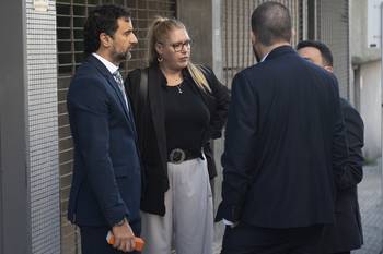 Caso Operación Océano, en la Fiscalía de la calle Juan Carlos Gómez (archivo, abril de 2025). · Foto: Alessandro Maradei