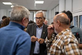 Juan Castillo, el 30 de abril, en el Ministerio de Trabajo. · Foto: Mara Quintero