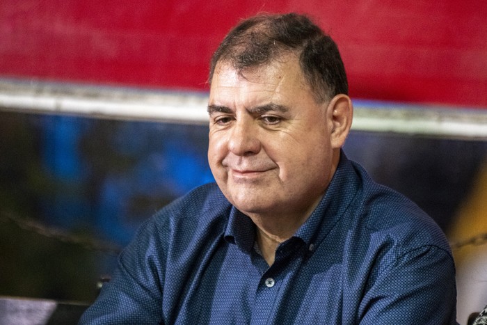 Gabriel Gabbiani, en un acto del Partido Colorado en el club Cyssa de Juan Lacaze, Colonia (archivo, abril de 2025). · Foto: Ignacio Dotti Gabriel Gabbiani, en un acto del Partido Colorado en el club Cyssa de Juan Lacaze, Colonia (archivo, abril de 2025). · Foto: Ignacio Dotti