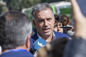 El presidente Yamandú Orsi (archivo, mayo de 2025). · Foto: Rodrigo Viera Amaral