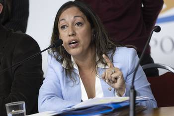 Fernanda Cardona (archivo, mayo de 2025). · Foto: Rodrigo Viera Amaral