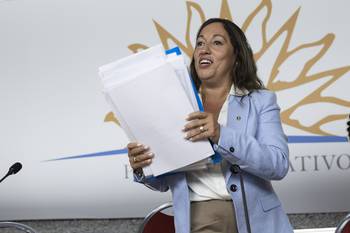 Fernanda Cardona (archivo, mayo de 2025). · Foto: Rodrigo Viera Amaral