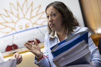 Fernanda Cardona (archivo, mayo de 2025). · Foto: Rodrigo Viera Amaral