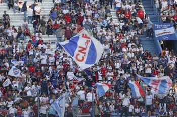 Hinchada de Nacional (archivo, mayo de 2025). · Foto: Rodrigo Viera Amaral