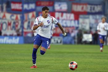 Lucas Villalba, de Nacional. · Foto: Rodrigo Viera Amaral