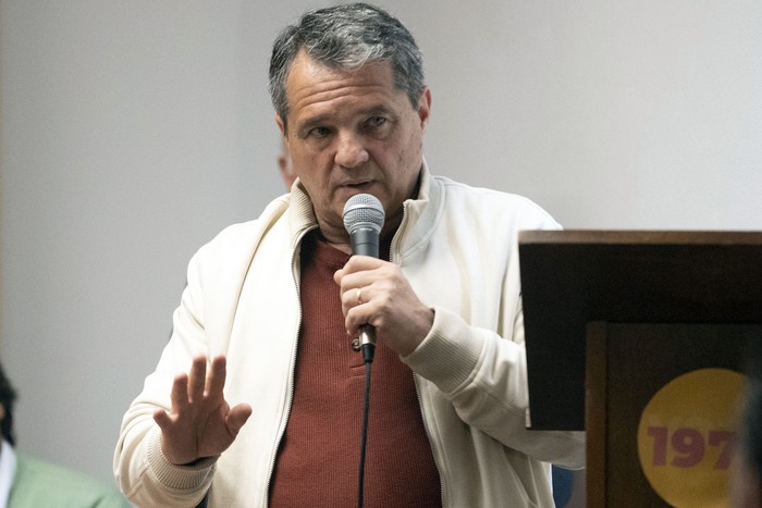 Roque García, el 5 de mayo. · Foto: Alessandro Maradei