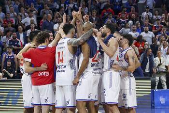 Nacional en las finales de la Liga Uruguaya. · Foto: Rodrigo Viera Amaral