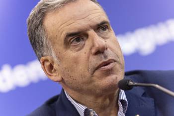 Yamandú Orsi. · Foto: Ernesto Ryan