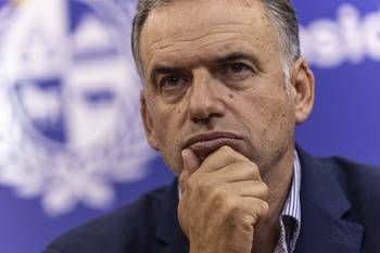 El presidente Yamandú Orsi. · Foto: Ernesto Ryan