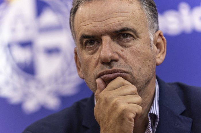 El presidente Yamandú Orsi. · Foto: Ernesto Ryan