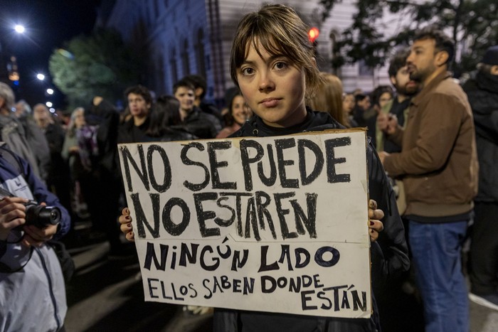 Marcha del Silencio en Montevideo. · Foto: Rodrigo Viera Amaral
