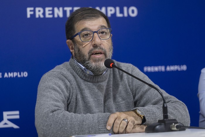 Fernando Pereira, en la Huella de Seregni (archivo, mayo de 2025). · Foto: Rodrigo Viera Amaral