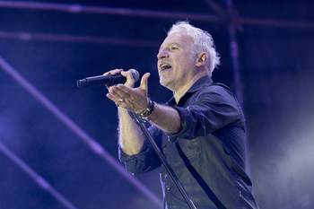 Gabriel Peluffo, de Buitres (archivo, mayo de 2025). · Foto: Rodrigo Viera Amaral