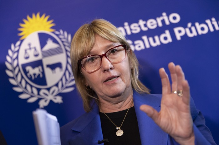 Cristina Lustemberg (archivo, mayo de 2025). · Foto: Ernesto Ryan