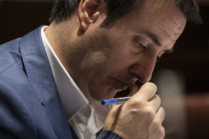 Conrado Rodríguez en el Parlamento. (Archivo, mayo de 2025) · Foto: Ernesto Ryan